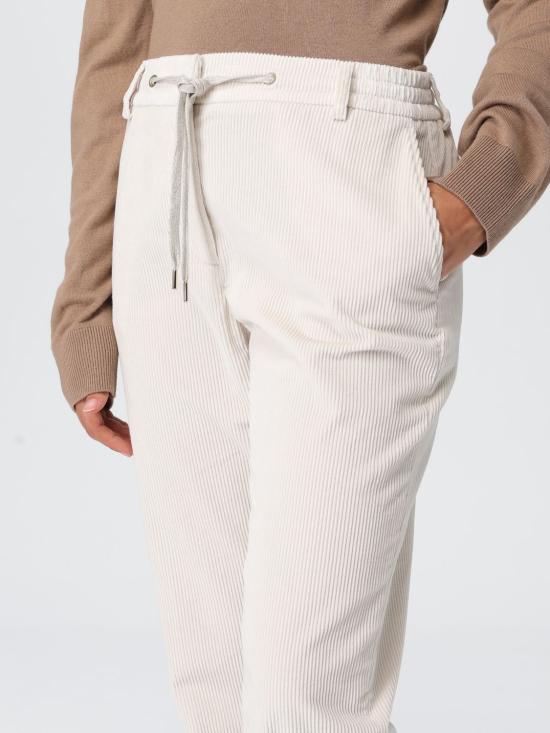 25FW 일레븐티 트레이닝/조거 팬츠 L80PANE01TES0L080 00 Ivory - ELEVENTY