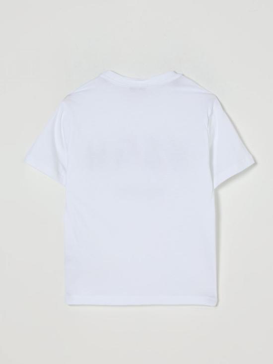 25FW [키즈] 엠에스지엠 티셔츠 F5MSJUTH007 001 White - MSGM