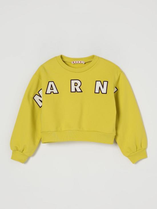 25FW [키즈] 마르니 풀오버 M01193M00V0 0M222 Yellow