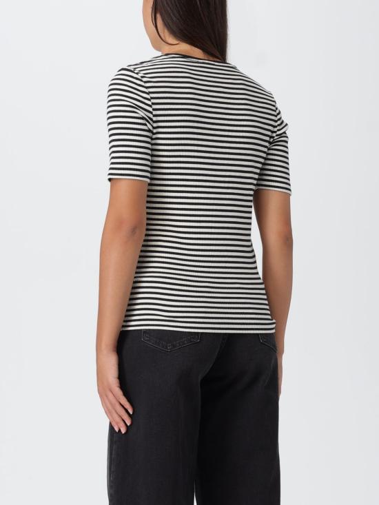 25FW 애니빙 반팔 티셔츠 A0810315 MTL2 Red - ANINE BING