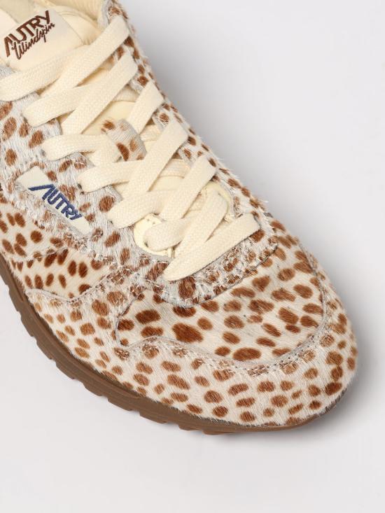 25FW 오트리 WINDSPIN 윈드스핀 스니커즈  WSLW YN04 Brown - AUTRY