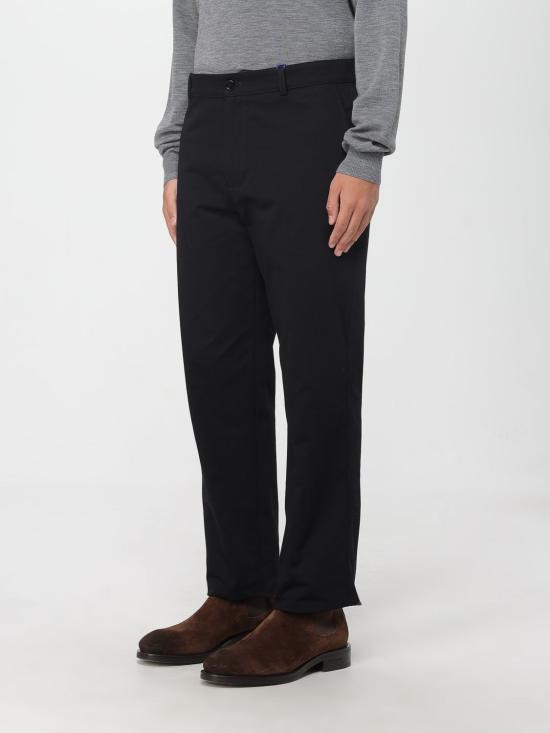 25FW 버버리 코튼 치노 팬츠  8110608 Black - BURBERRY