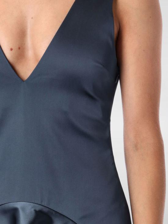 25FW JW앤더슨 롱 원피스 DR0509PG0919 768 Blue - JW ANDERSON