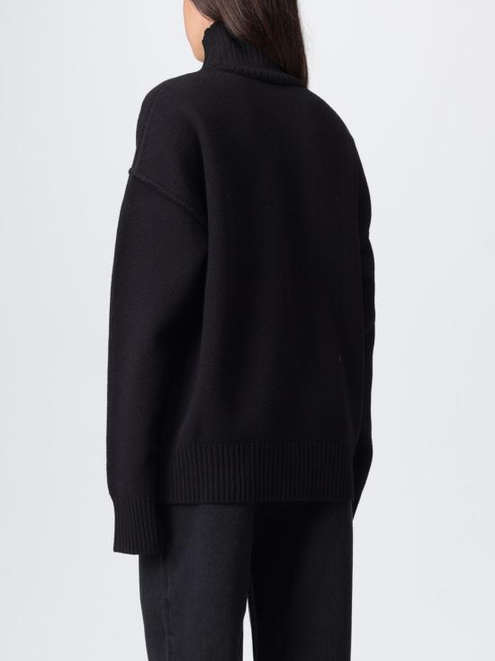 25FW 아미 ADC 터틀넥 스웨터  UKS839018 009 Black - AMI