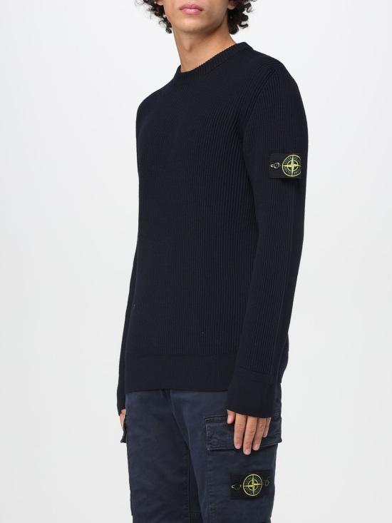 25FW 스톤 아일랜드 스웨터 5100053S00C2 V0020 Blue - STONE ISLAND