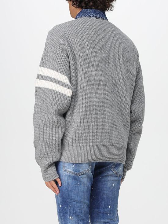 25FW 디스퀘어드2 스웨터 S74HA1572D13158 962 Grey - DSQUARED2
