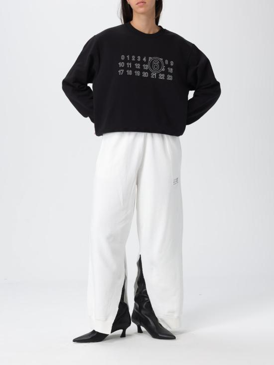 25FW MM6 메종마르지엘라 스웨터 S52GU0248M25025 900 Black - MM6 MAISON MARGIELA