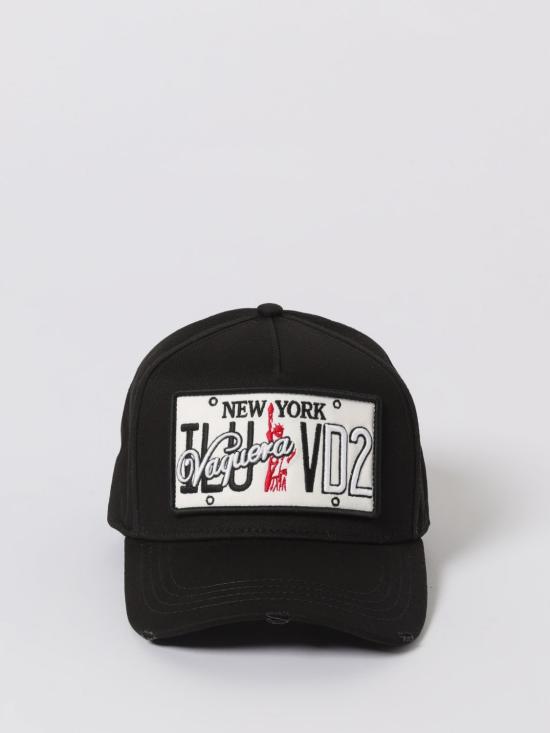 25FW 디스퀘어드2 볼캡 BCW093605C00001 2124 Black - DSQUARED2