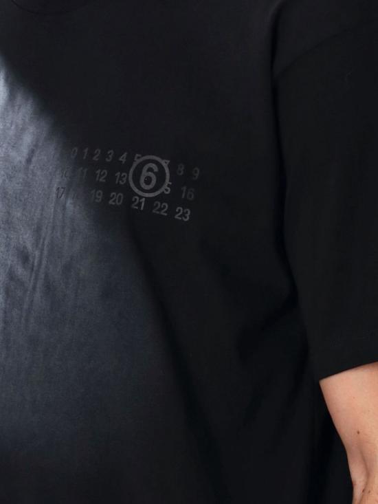 25FW MM6 메종마르지엘라 반팔 티셔츠 SH2GC0028M20048 900 Black - MM6 MAISON MARGIELA