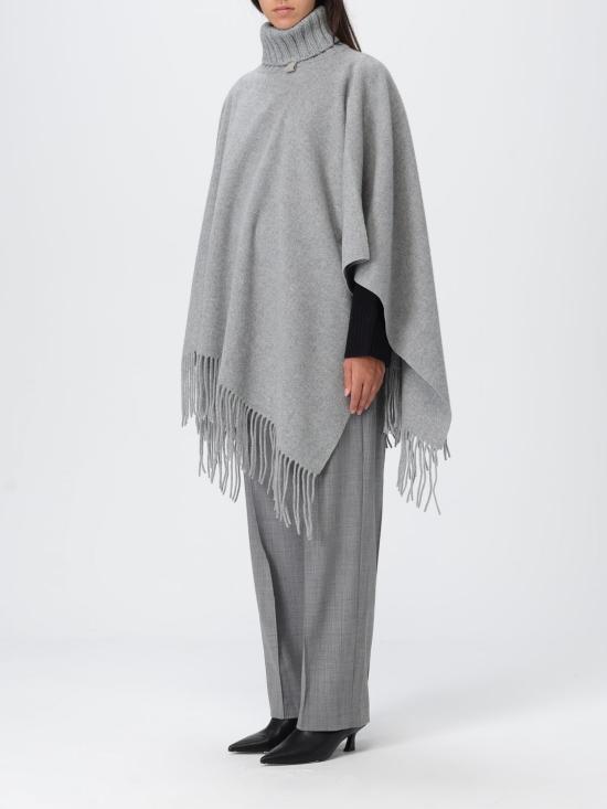 25FW 파비아나 필리피 플래티넘 케이프 SAD215A802L842 8132 Grey - FABIANA FILIPPI