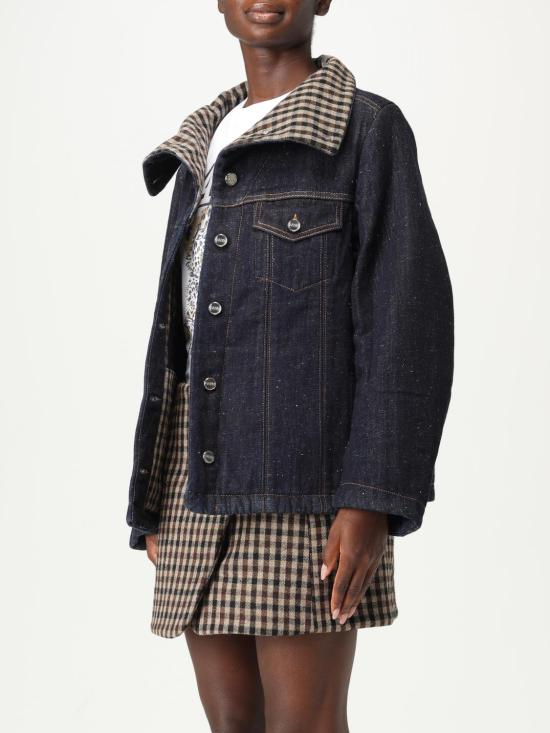 25FW 가니 자켓 J1766 568 Blue - GANNI