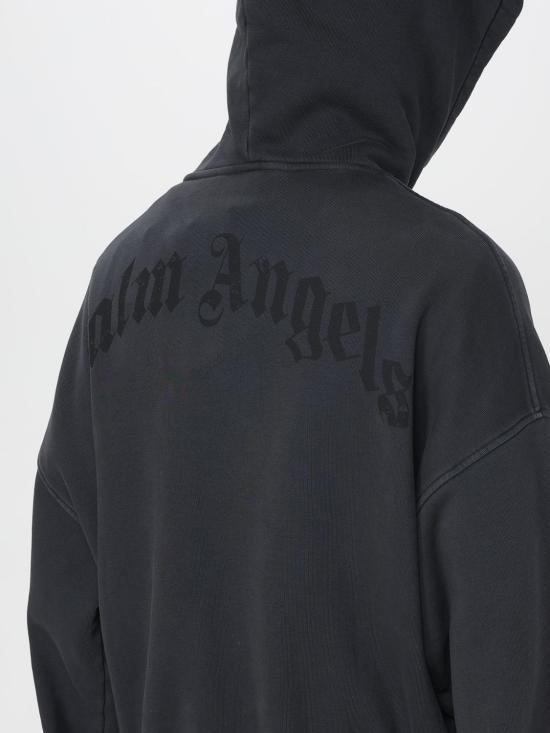 25FW 팜앤젤스 긴팔 티셔츠 PMBE02AF25FLE002 1310 Black - PALM ANGELS