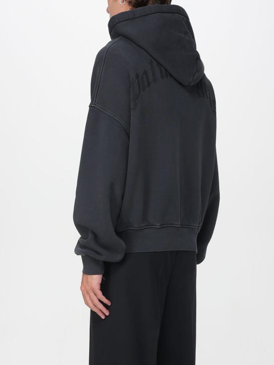 25FW 팜앤젤스 긴팔 티셔츠 PMBE02AF25FLE002 1310 Black - PALM ANGELS