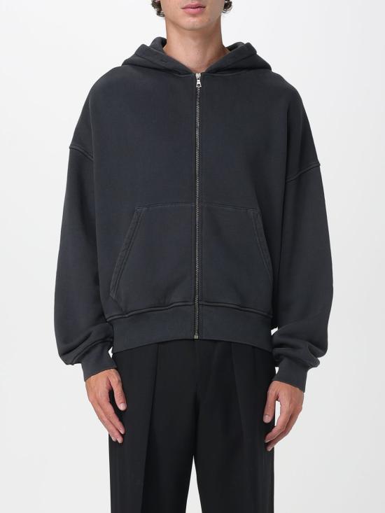 25FW 팜앤젤스 긴팔 티셔츠 PMBE02AF25FLE002 1310 Black