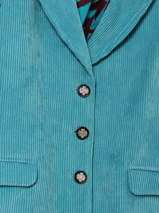 25FW [키즈] 엠에스지엠 캐주얼 자켓 F5MSJGJK102 MS037 Gnawed Blue - MSGM