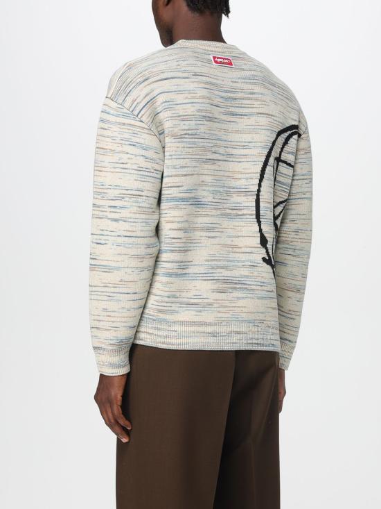 25FW 겐조 스웨터 FF65PU7513CJ 02 White - KENZO