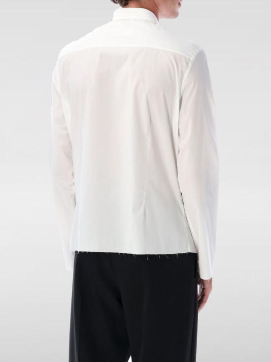 25FW MM6 메종마르지엘라 셔츠 SH2DT0029M35256 100 White - MM6 MAISON MARGIELA