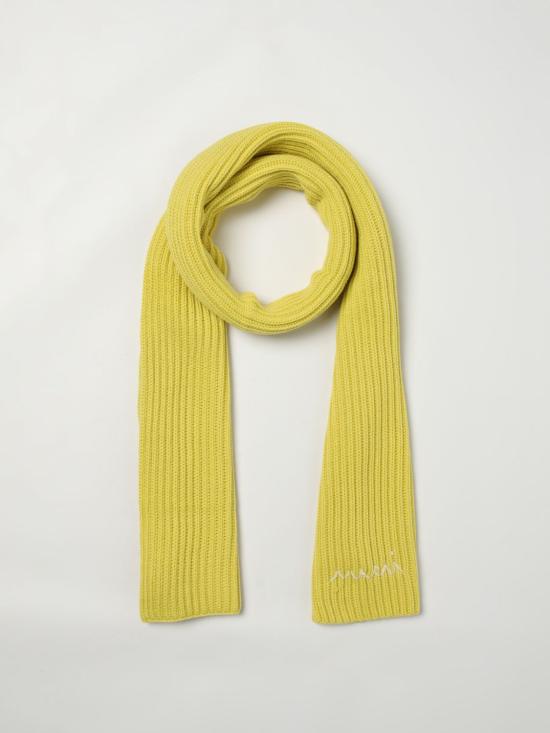 25FW [키즈] 마르니 스카프 M01639M00WB 0M222 Yellow - MARNI