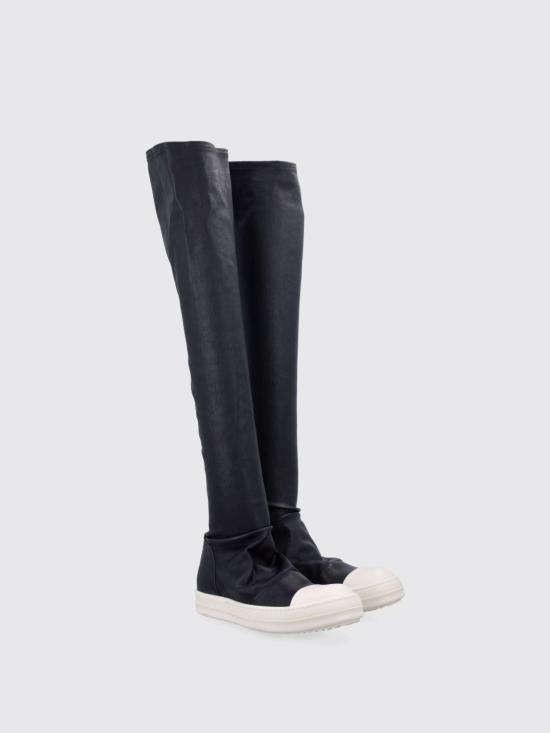 25FW 릭 오웬스 뮬/슬리퍼 RP02E4893LS 911 Black - RICK OWENS