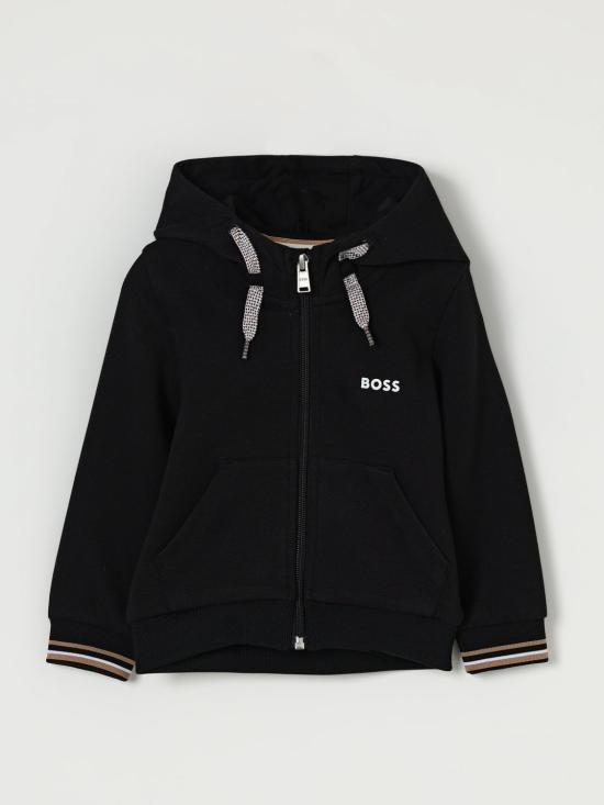 25FW [키즈] 보스 풀오버 J52444 09B Black