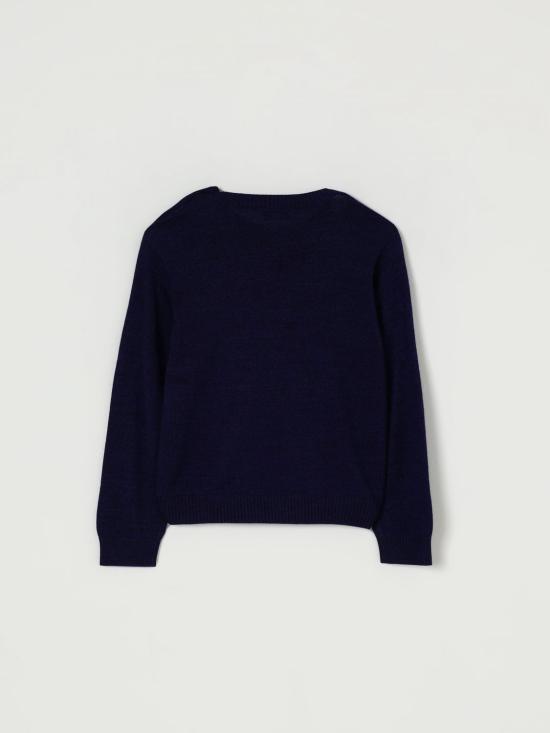 25FW [키즈] 엠포리오 아르마니 풀오버 EB000809AF18839 UB130 Navy - EMPORIO ARMANI