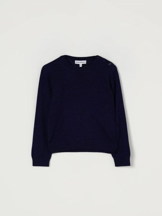 25FW [키즈] 엠포리오 아르마니 풀오버 EB000809AF18839 UB130 Navy