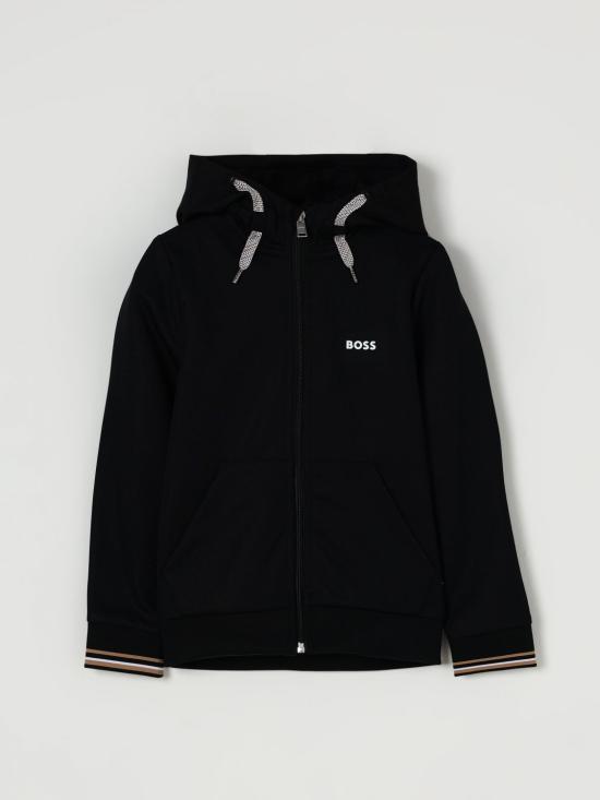 25FW [키즈] 보스 풀오버 J52327 09B Black