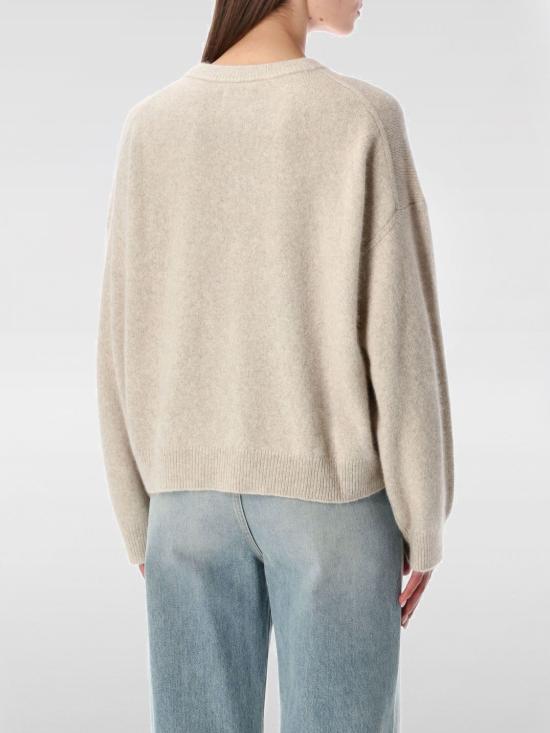 25FW 루루 스튜디오 스웨터 TRISTAN STONE MELANGE Dove Grey - LOULOU STUDIO