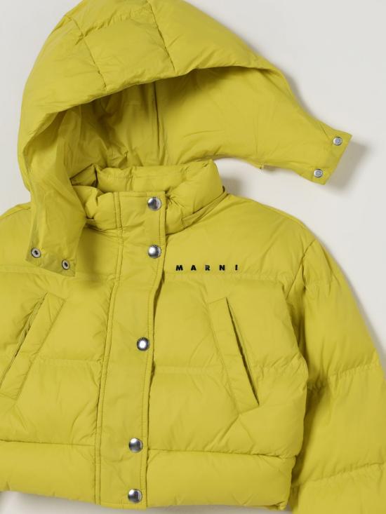 25FW [키즈] 마르니 캐주얼 자켓 M01538M00LY 0M222 Yellow - MARNI