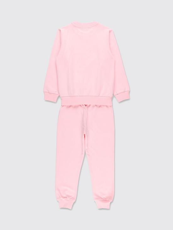 25FW [키즈] 모스키노 캐주얼 세트 HUK04ELDA21 50209 Pink - MOSCHINO