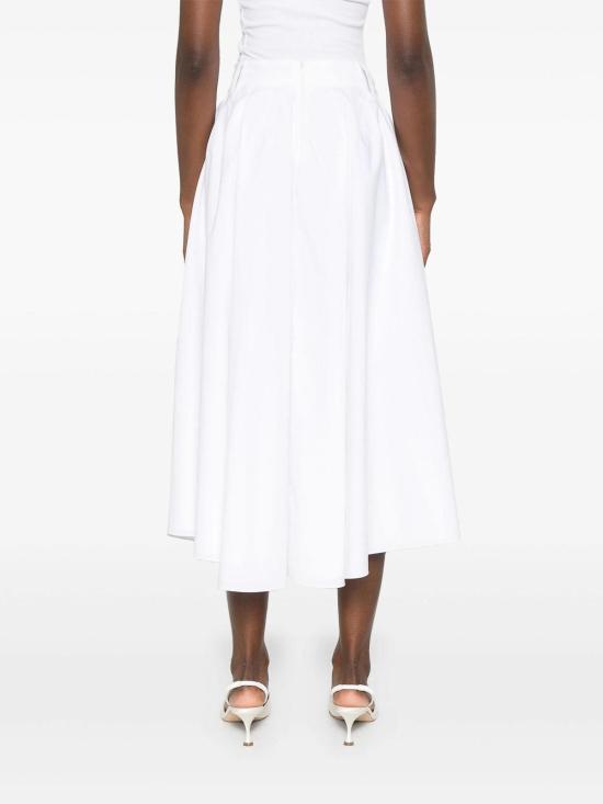 25SS 도로시 슈마허 미디 스커트 948215100 White - DOROTHEE SCHUMACHER