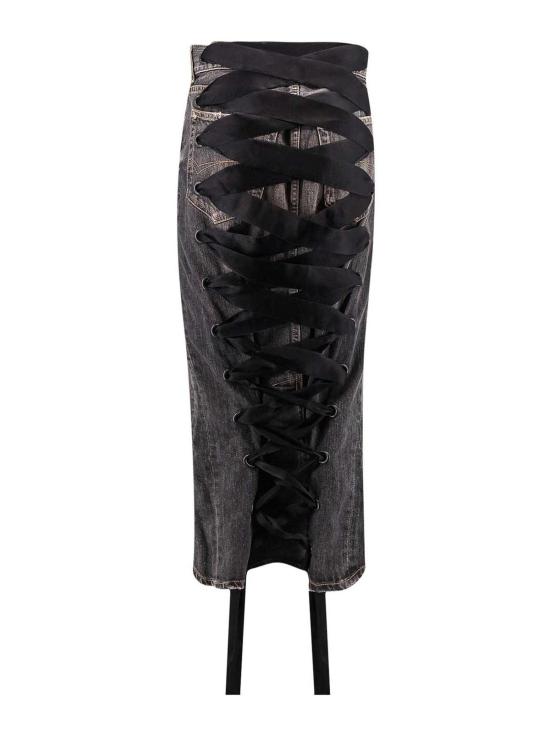  발렌시아가 미디 스커트 831713TSW671441 Grey - BALENCIAGA