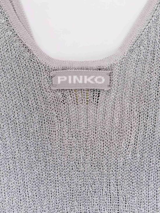25SS 핑코 반팔 티셔츠 105148A2L0I12 Grey - PINKO