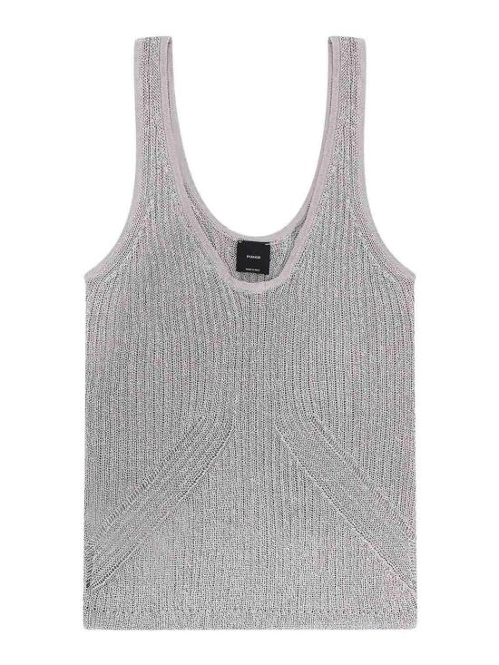 25SS 핑코 반팔 티셔츠 105148A2L0I12 Grey