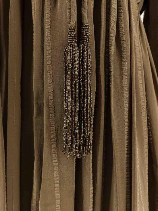  핑코 미디 스커트 104848A2GYX26 Green - PINKO