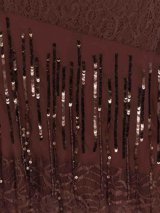 25SS 핑코 롱 스커트 104752A2DGL78 Brown - PINKO