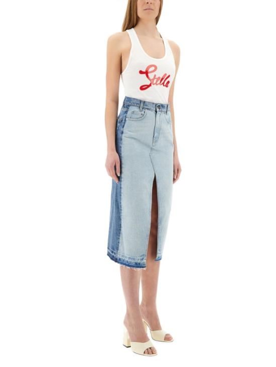 25SS 스텔라 맥카트니 민소매 티셔츠 6J0394 3SPZ909000 Blue - STELLA MCCARTNEY