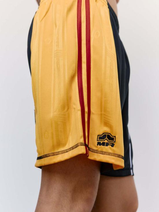  마틴로즈 숏팬츠 마틴 로즈 폴리 콜라주 축구 반바지 - MARTINE ROSE