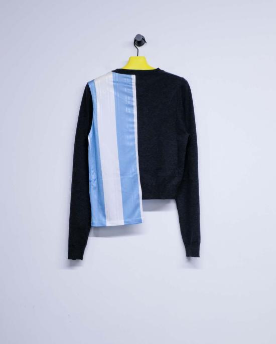  마틴로즈 가디건 마틴 로즈 하이브리드 풋볼 카디건 - MARTINE ROSE