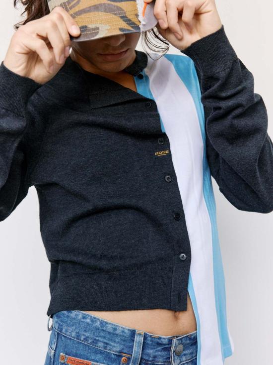  마틴로즈 가디건 마틴 로즈 하이브리드 풋볼 카디건