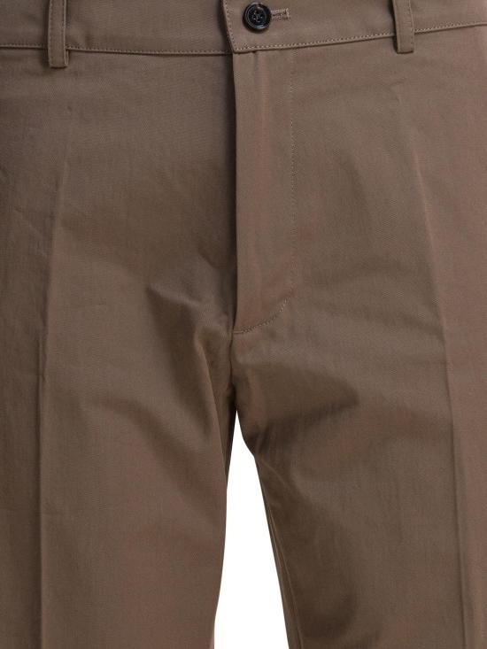 25FW 버버리 코튼 치노 팬츠 8115462 BROWN - BURBERRY