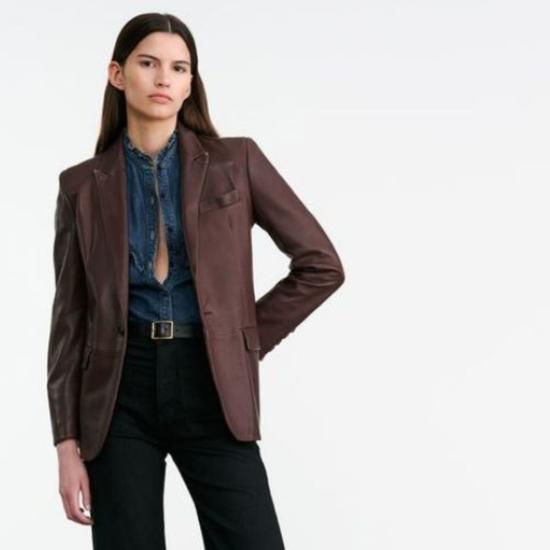  닐리로탄 블라우스 닐리 로탄 마르셀라 셔츠 클래식 워시 - NILI LOTAN