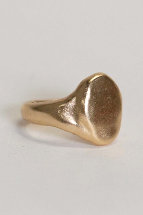  옥스보우 반지 오벌 시그넷 - OXBOW