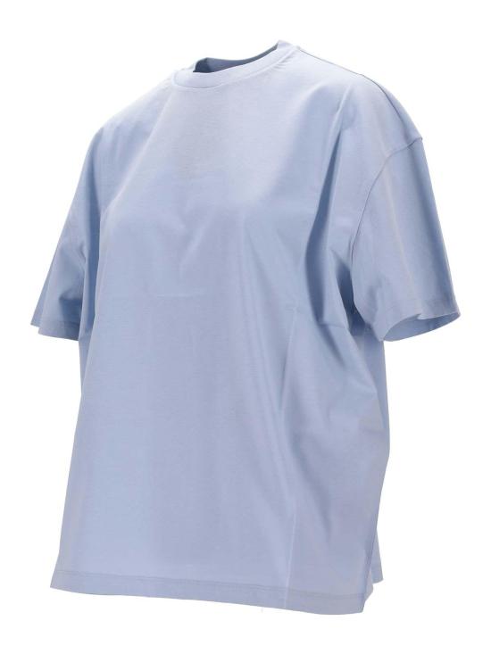  프라다 반팔 티셔츠 3556BSOOO11CDF0076 Light Blue - PRADA