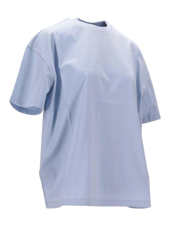  프라다 반팔 티셔츠 3556BSOOO11CDF0076 Light Blue - PRADA