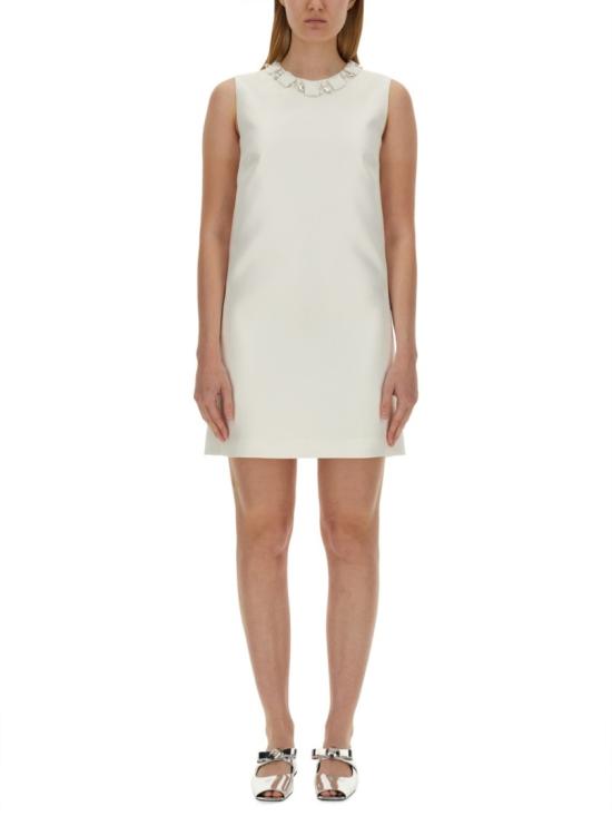  베르사체 숏 원피스 1015006 1A105981W010 White