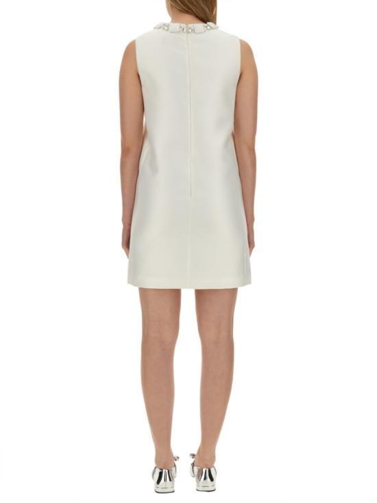  베르사체 숏 원피스 1015006 1A105981W010 White - VERSACE