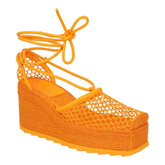  보테가베네타 샌들 689536V1O017593 Orange - BOTTEGA VENETA