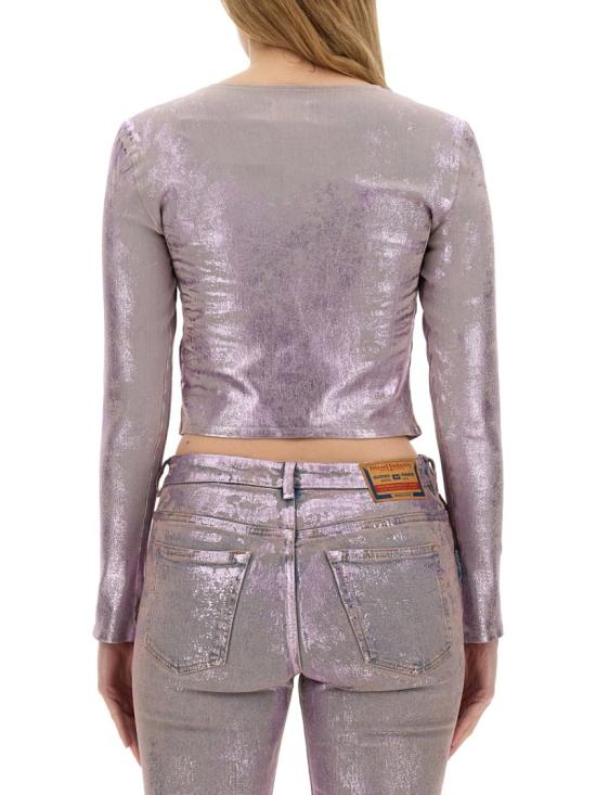  디젤 긴팔 티셔츠 A14665 OCBDF01 Pink - DIESEL