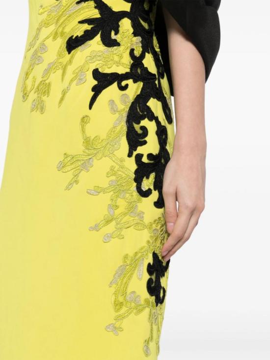  사이드 코베이시 롱 원피스 크레이프 스트레이트 핏 드레스 - SAIID KOBEISY